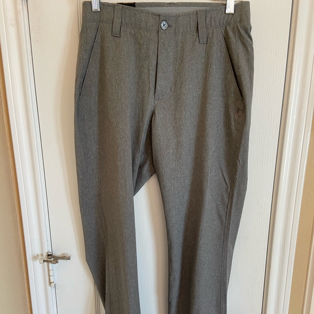 Men’s Grey Under Armor Golf Pants 30x32